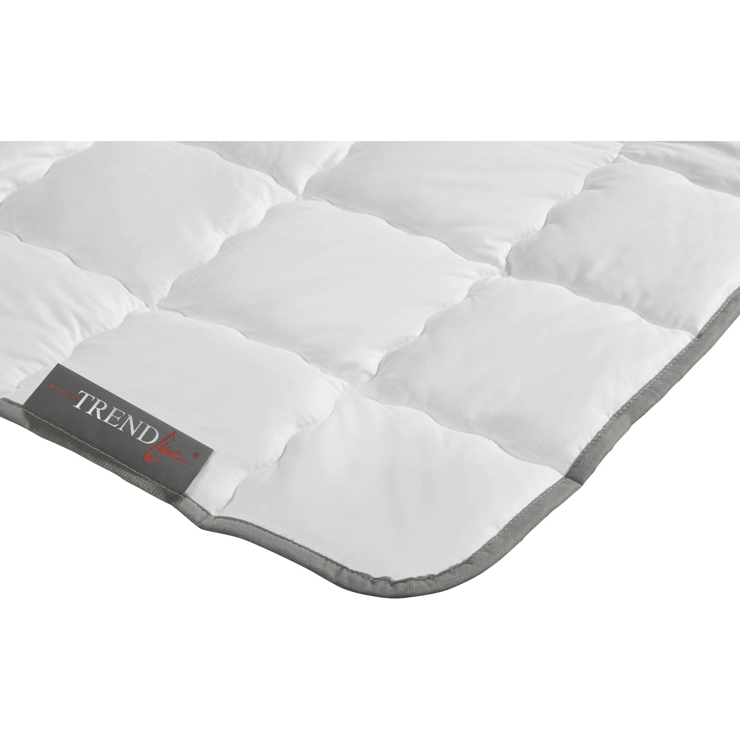 Badenia Trendline leichte Sommerdecke Clean Cotton 135x200 cm – Atmungsaktive & allergikerfreundliche Baumwoll-Bettdecke, Öko-Tex Standard 100, hergestellt nach deutschem Qualitätsstandard