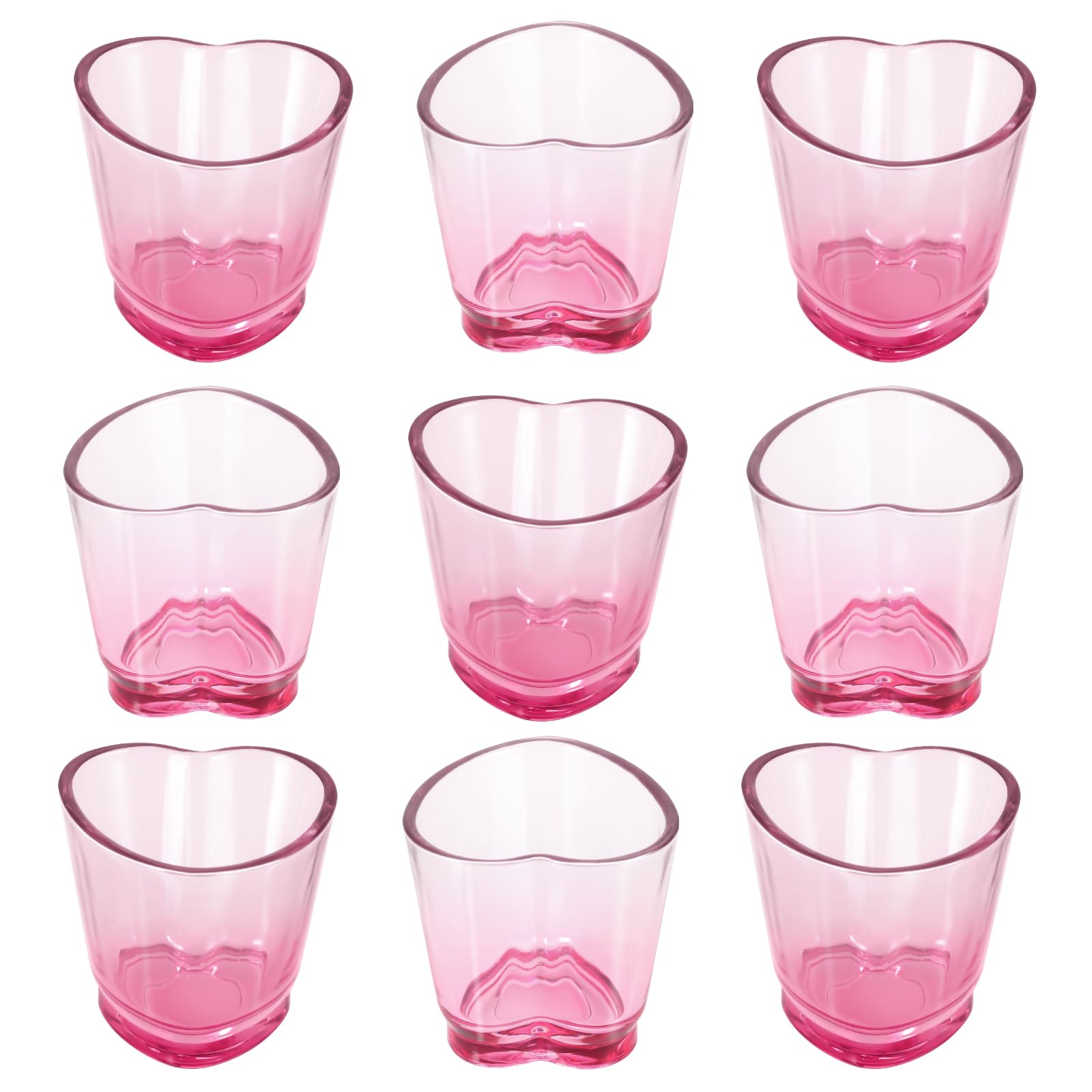 Set Di 12 Bicchierini Da Shot A Forma Di Cuore – 42,5 G, Spessi E Resistenti, Lavabili In Lavastoviglie, Per Liquori E Dessert - 6