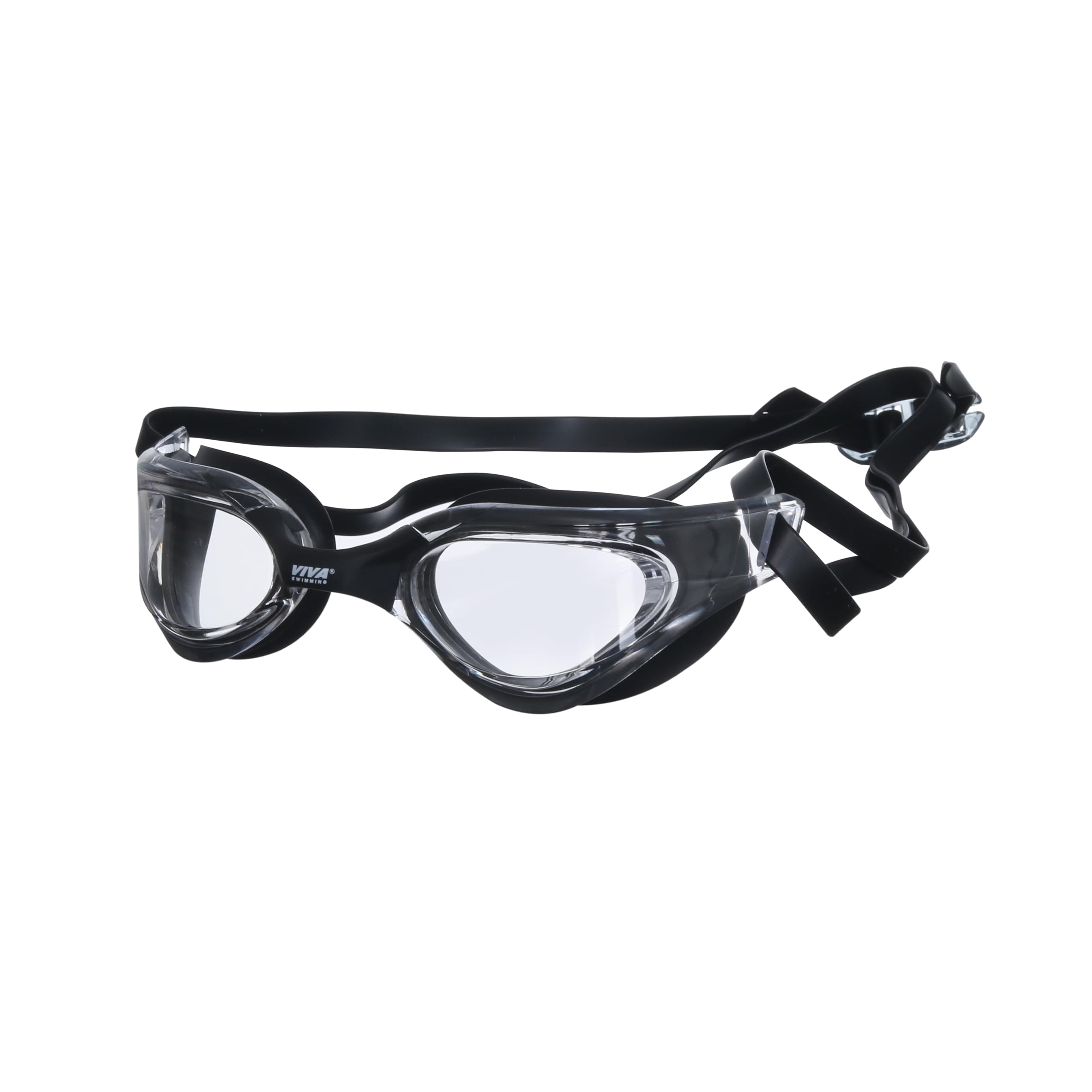 Viva Swimming Gravity Two Piece Professional Goggle with Addiional Nose Bridge Swim Goggle with Ultra Wide View Anti-Fog