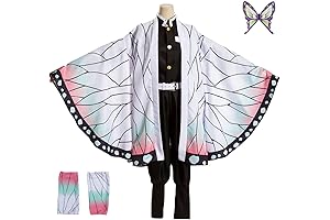 Anime Kochou Shinobu Cosplay Costume for Kids Adults Anime Outfits Costume for Halloween