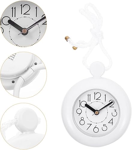 Miniatura 8 de Reloj de baño de bucle, reloj de baño digital resistente al agua de ducha despertadores relojes colgantes reloj de pared reloj de ducha,