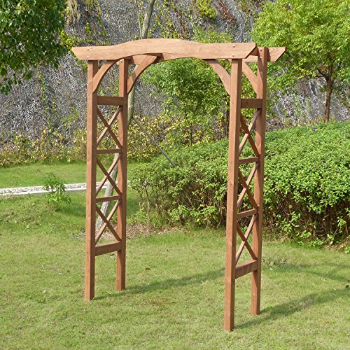Northbeam Venice Arbor, Perfect for Pathways, Wedding Decor, Christmas Decoration, Vine Climber for Backyard Garden