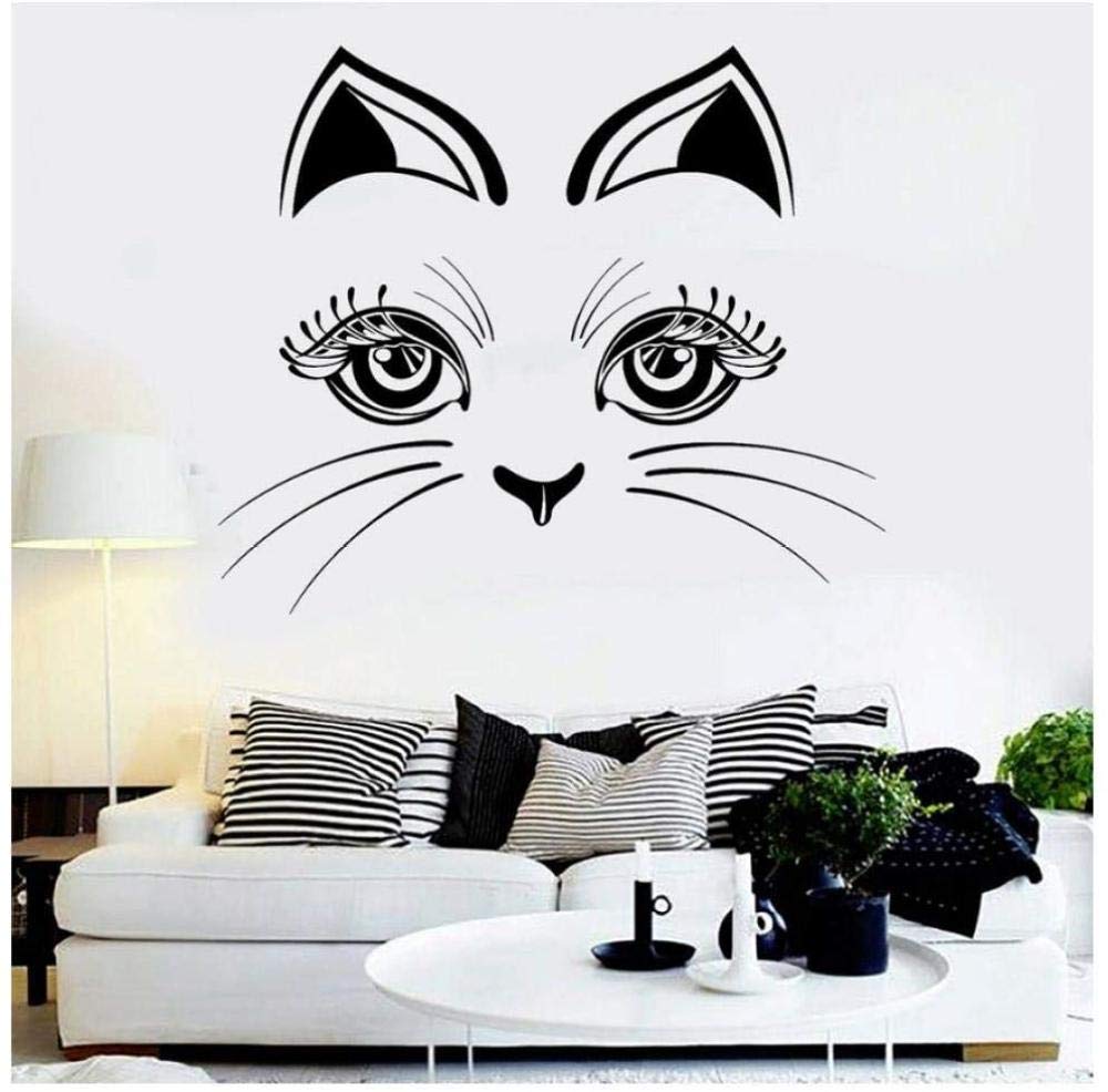 Autocollant Mural Chatons Mignon - Décoration Vinyle, Style Contemporain, Neuf