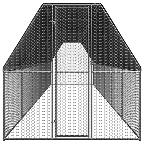 Susany Outdoor-Hühnerkäfig Hühnerstall Kleintierstall 2 x 12 x 2 m für Hühner, Hennen, Enten und andere Kleintiere… – Bild 3