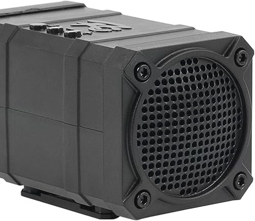 pistro RC Car Imitate Engine Sound Simulator System Set with Speaker for SCX10 TRX4 TRX6 D90 90046 90047 1:10 RC Rock Crawler DIY Upgrade Parts - Double Sound Channel(Double Sound Channel)