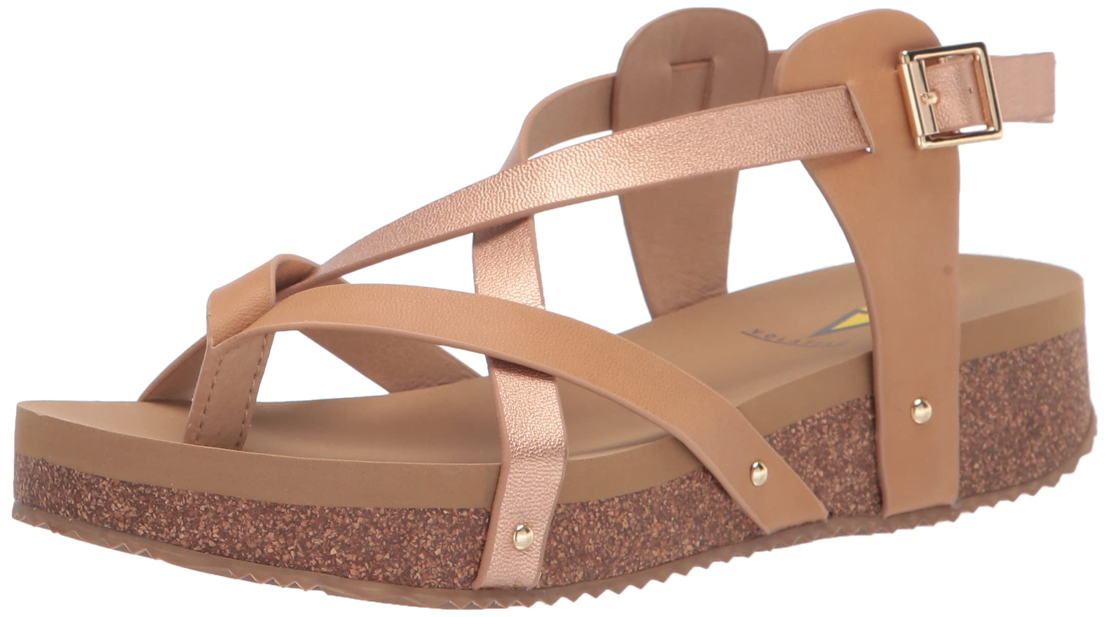 VOLATILEWomen's Engie Multi Strap Thong Sandal