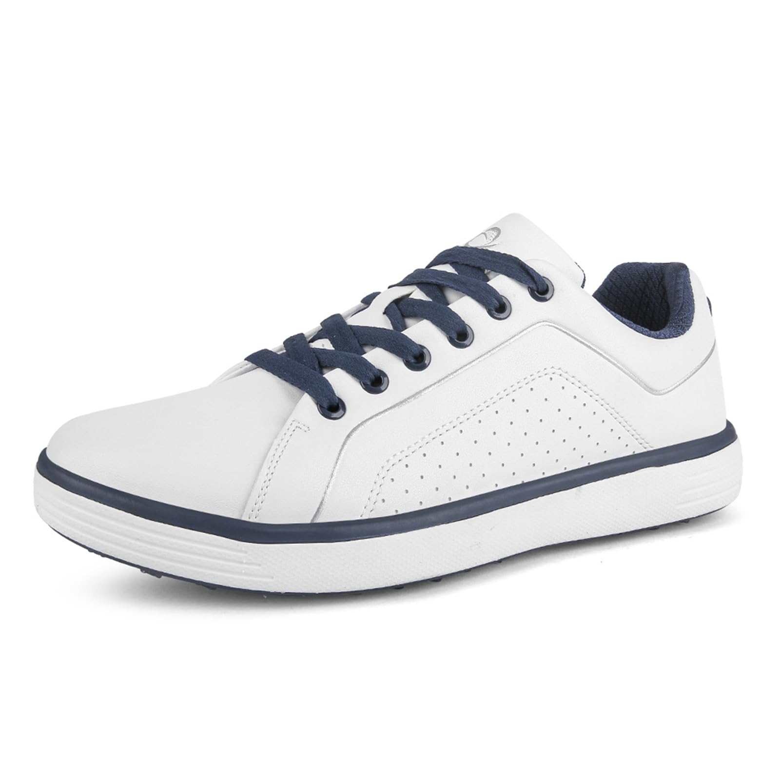 Golfschuhe Für Herren Ohne Spikes Niedrige Schnürschuhe Wasserdicht rutschfest Für Spaziergänge Im Freien