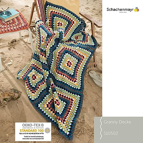 Schachenmayr Bravo 9801211-08369 serenity Handstrickgarn, Häkelgarn