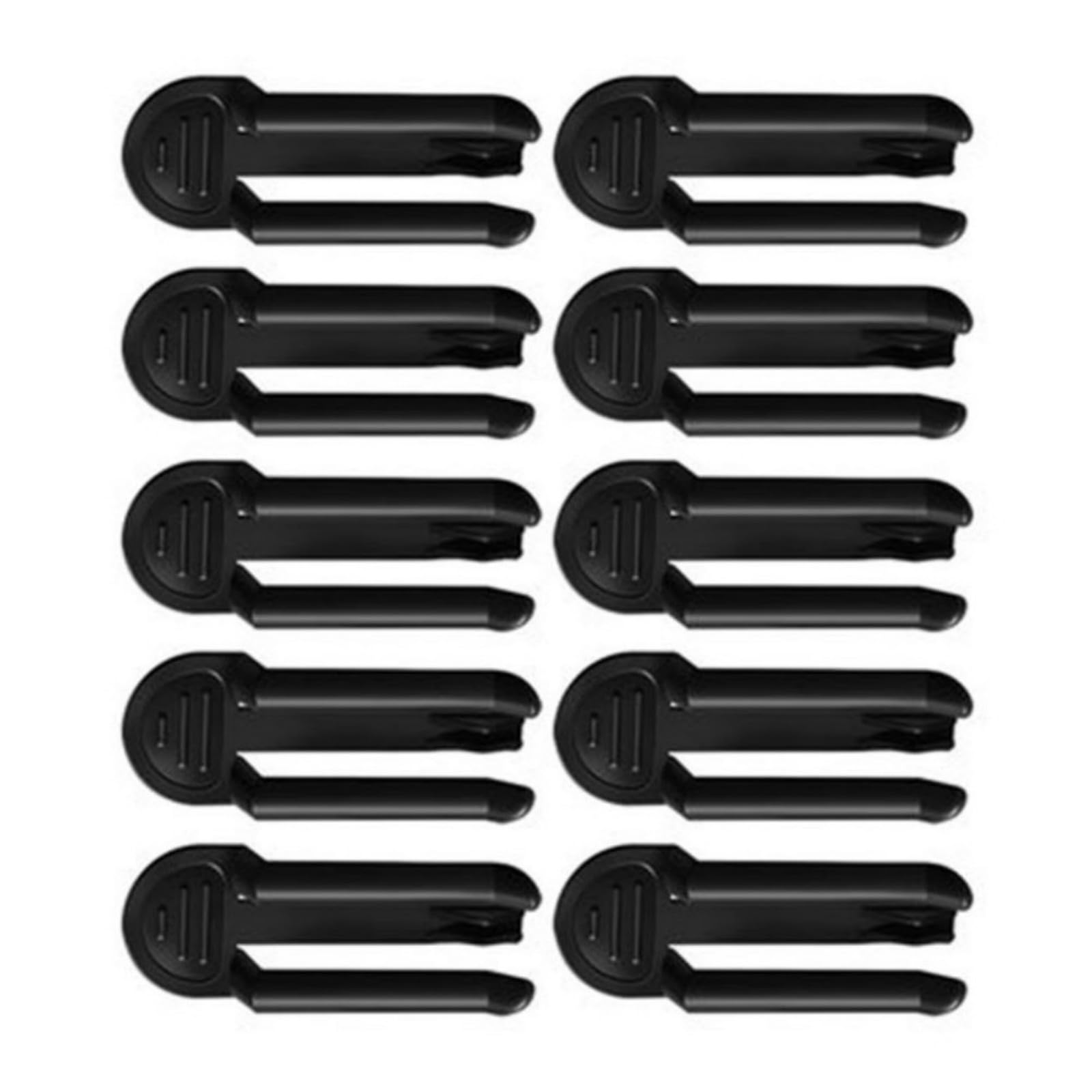 Tsophreniq Of 10 Trash Can Bag Clips Garbage Bag Clip Set for Kitchen Bathroom and Offices Organization Multipurpose Clamps