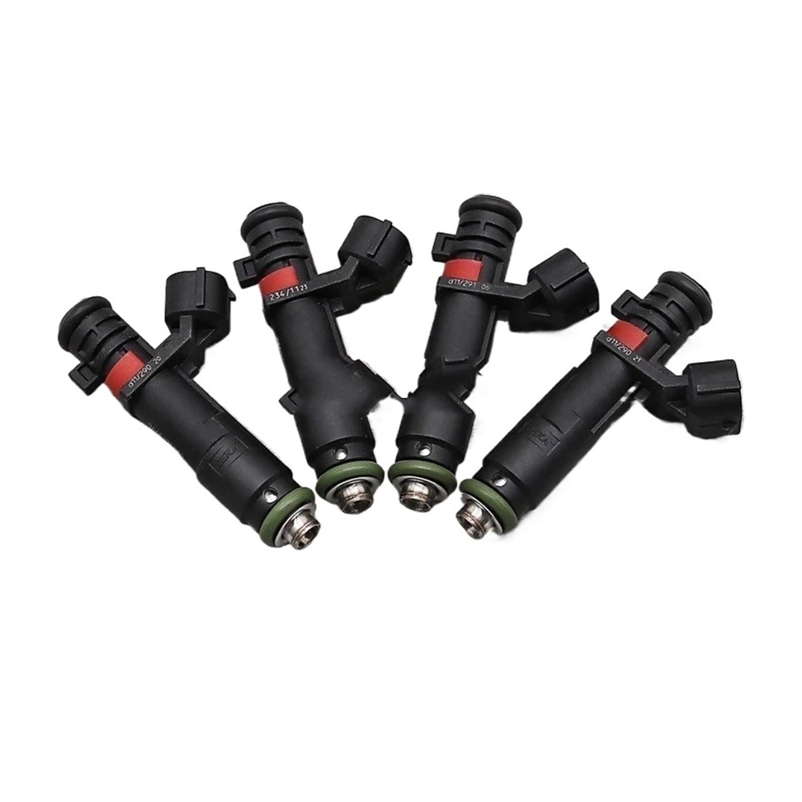 Petrol Fuel Injector 4Pcs 9660275780 Fuel Injectors for Peugeot 307 407 508 408 308 807 3008