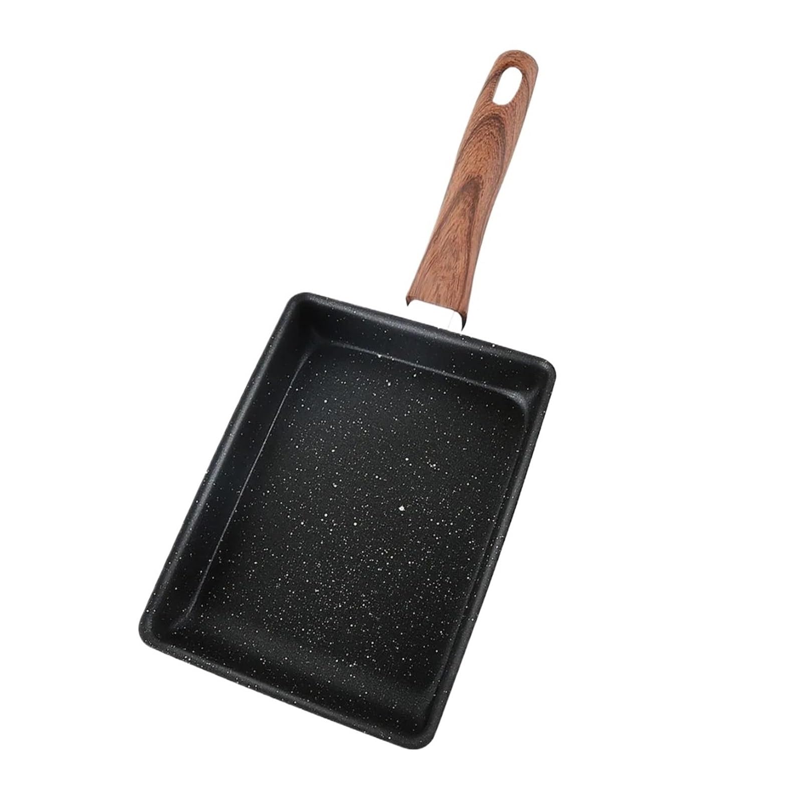 Generisch Omelettpfanne, antihaftbeschichtete Eierpfanne, rechteckig, klein, for Braten mit Kochutensilien