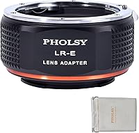 Vista 20 de PHOLSY Adaptador de Montura de Lente para Lentes Nikkor G/F/AI/AIS/D/AF-S Compatible con Lentes Nikon F (Tipo G) a Montura E (NEX) Compatible