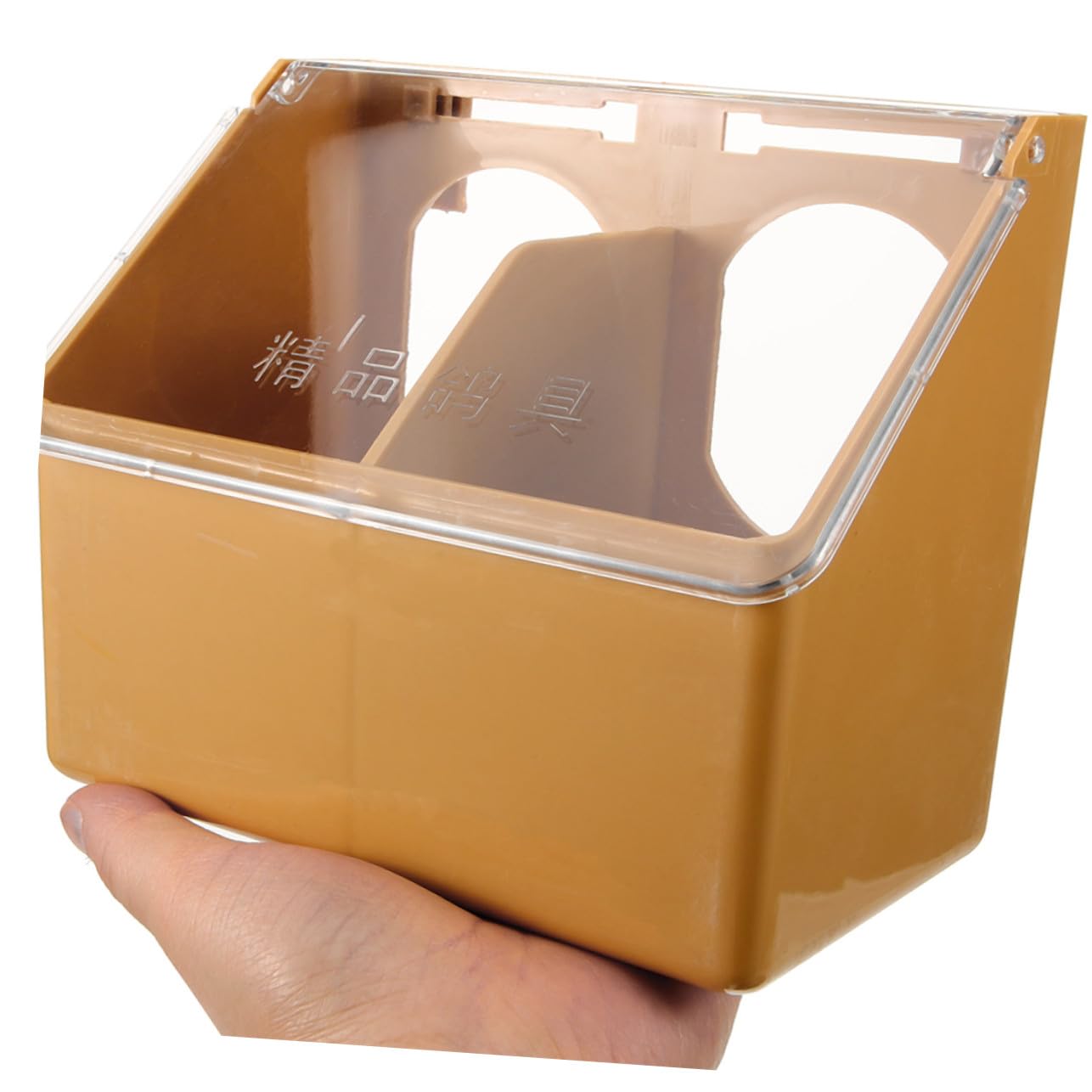 BESPORTBLE 3 pièces Mangeoire Suspendue pour Petits Oiseaux Distributeur Multi-Compartiments Plastique pour Cage Capacité pour Perroquets et Tourterelles