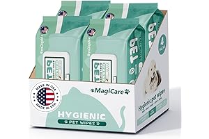 Pet Wipes: MAGICARE's Deodorizing Wipes for Dogs with Sensitive Skin