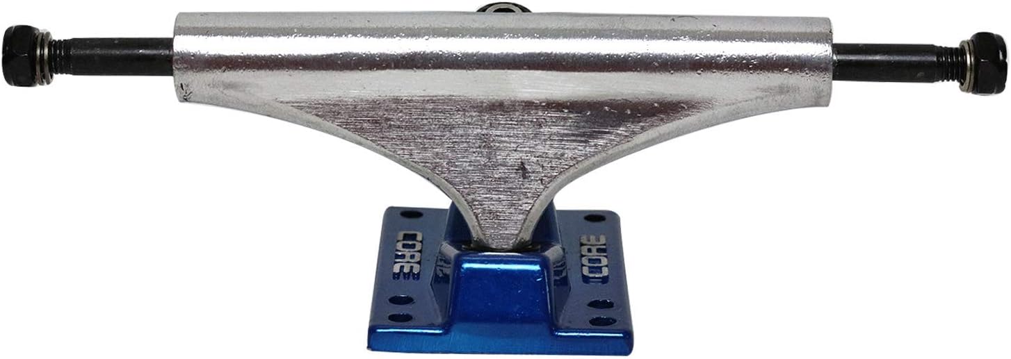 Core Skateboard Trucks - Hollow Kingpins, Premium Bushings - Choose Color/Size