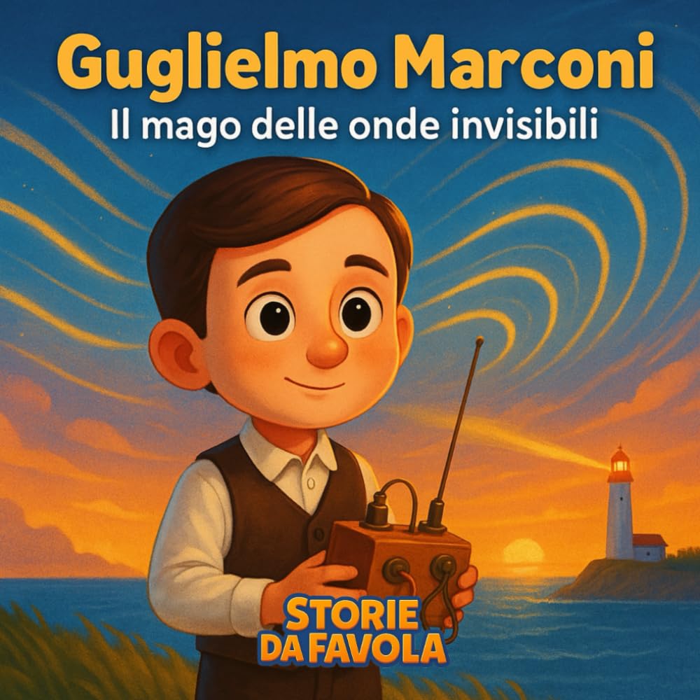 Guglielmo Marconi: Il mago delle onde invisibili (Piccoli Eroi - Storie da favola)