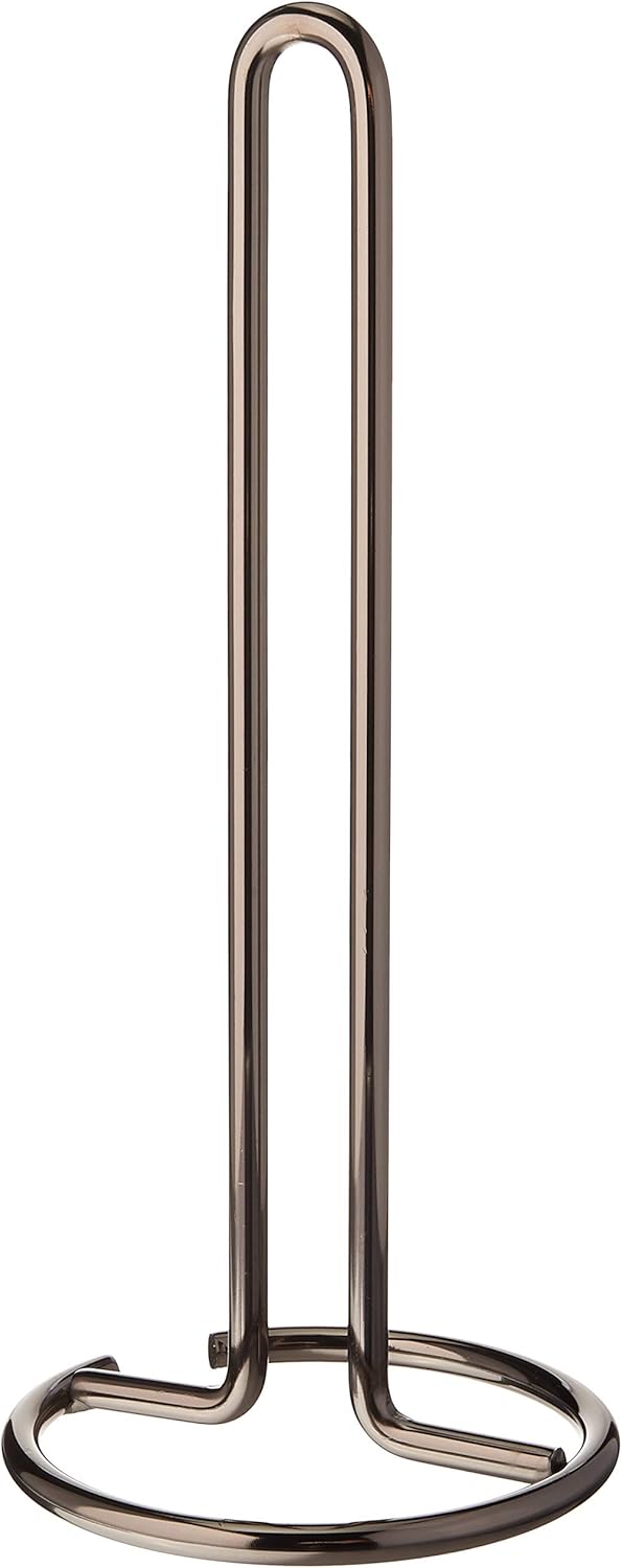 Spectrum Diversified Euro Paper Towel Holder, 1 Count, Chrome - Paper Towel Dispenser