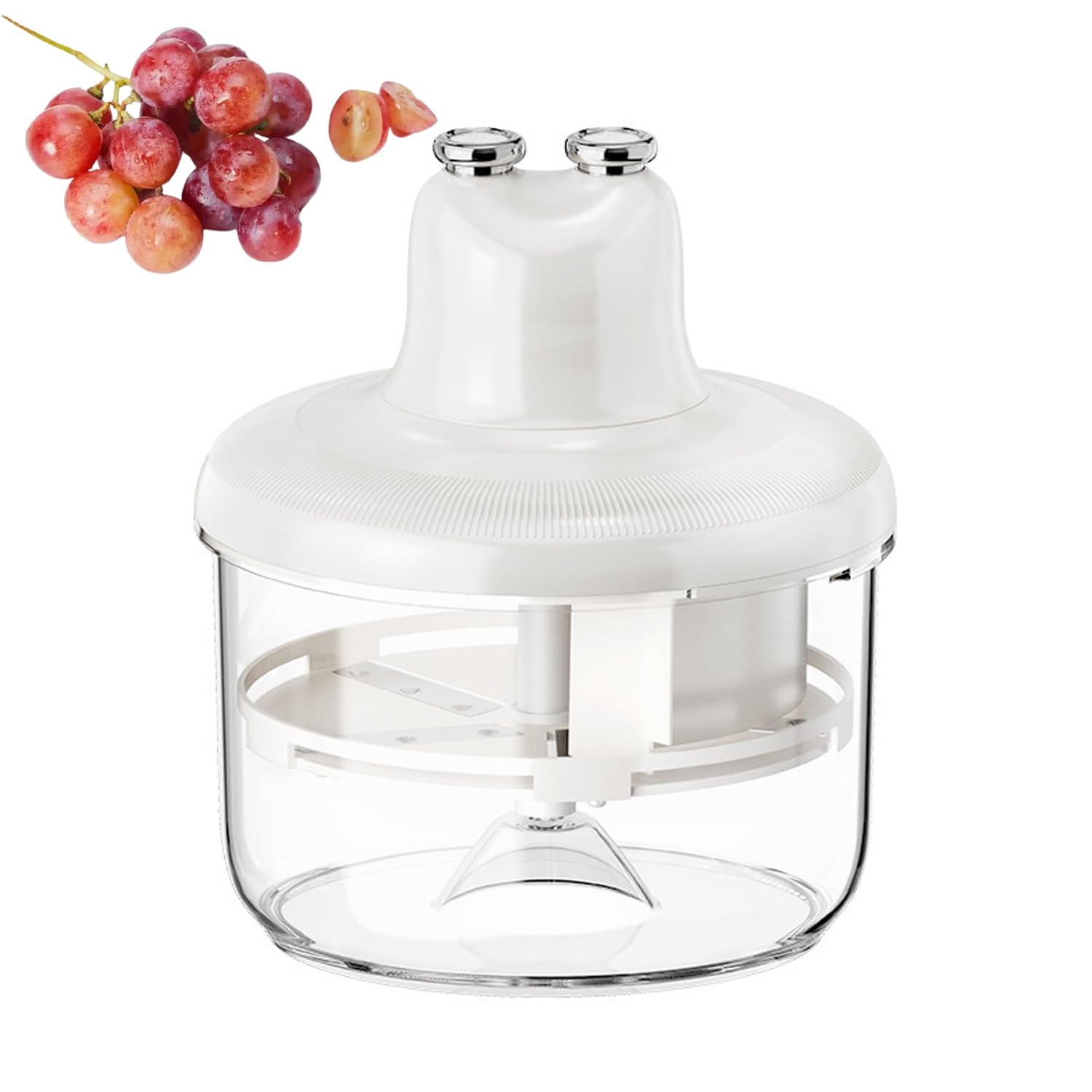HiJiuAn Automatic Fruit Peeling Machine, Electric Fruit Peeler, with 50W 1300mAh, One Press Operation Peeler, 10-second Quick Peel, for Grapes, Cherry Tomatoes & Other Fruits