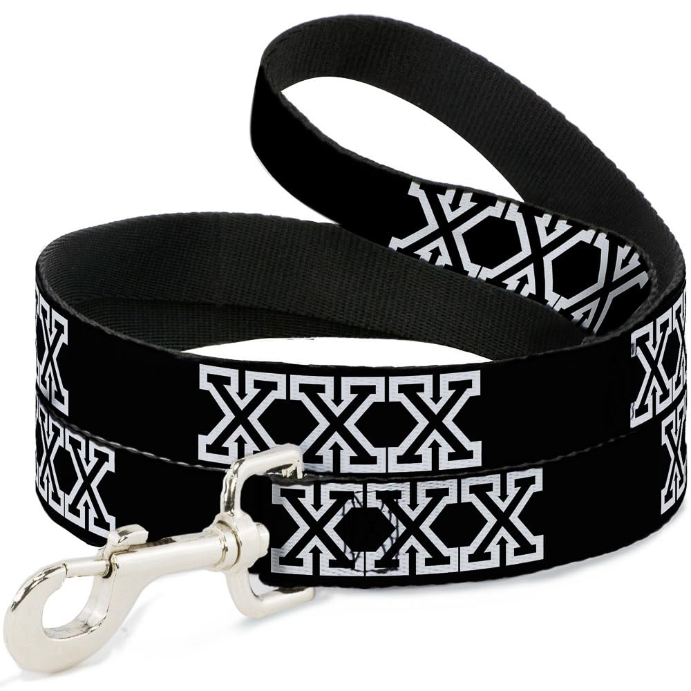 Laisse pour Animal Domestique Buckle-Down Haute Résistance Nylon XXX Noir