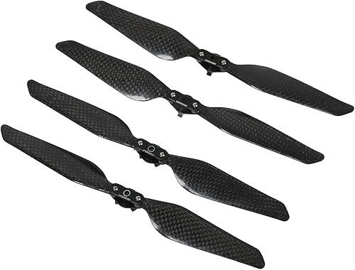 Miniatura 2 de Hoja de liberación rápida, 2 pares de hélice de fibra de carbono de liberación rápida para X8 SE Drone Blade X8 Hélices de control remoto