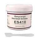 Easycargo 200gr Thermal Paste Kit, Conductive Grease, Heatsink White Silicone Carbon Compound for Cooling Heat Sink Interface CPU GPU VGA LED Transistors (200gr) gallery image