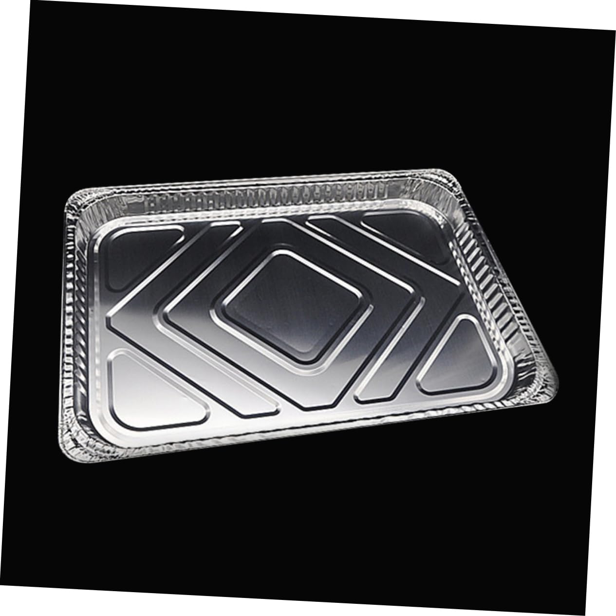 MAGICLULU Vaschetta Alluminio per Barbecue 10 Pezzi Monouso Argento | Raccogli Grasso, Pulizia Semplice, Set da 10, Inserto Usa e Getta per Teglia