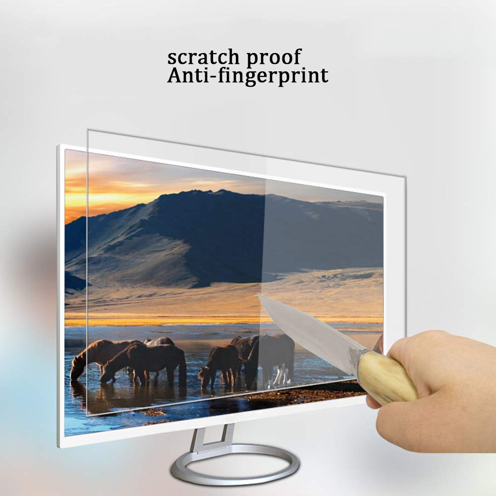 Filtre d'écran Anti-lumière Bleue, Protecteur d'écran Mat pour PC, Film de Protection oculaire Anti-éblouissement Anti-Rayures, pour Moniteur d'ordinateur de Bureau,22"
