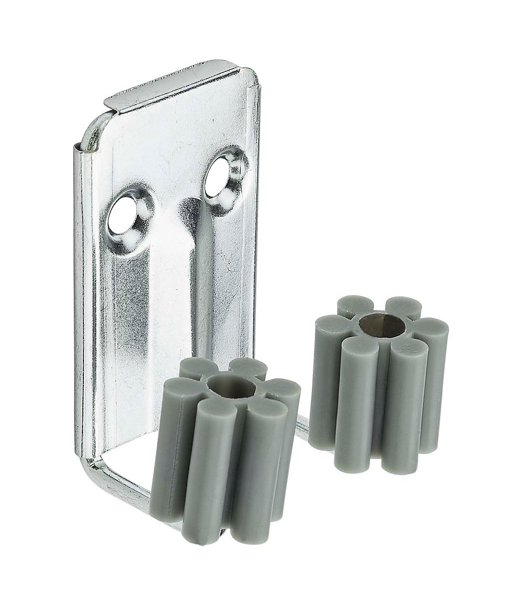 National Hardware N112-018 V2214 clip de balai plaqué zinc pour rangement mural
