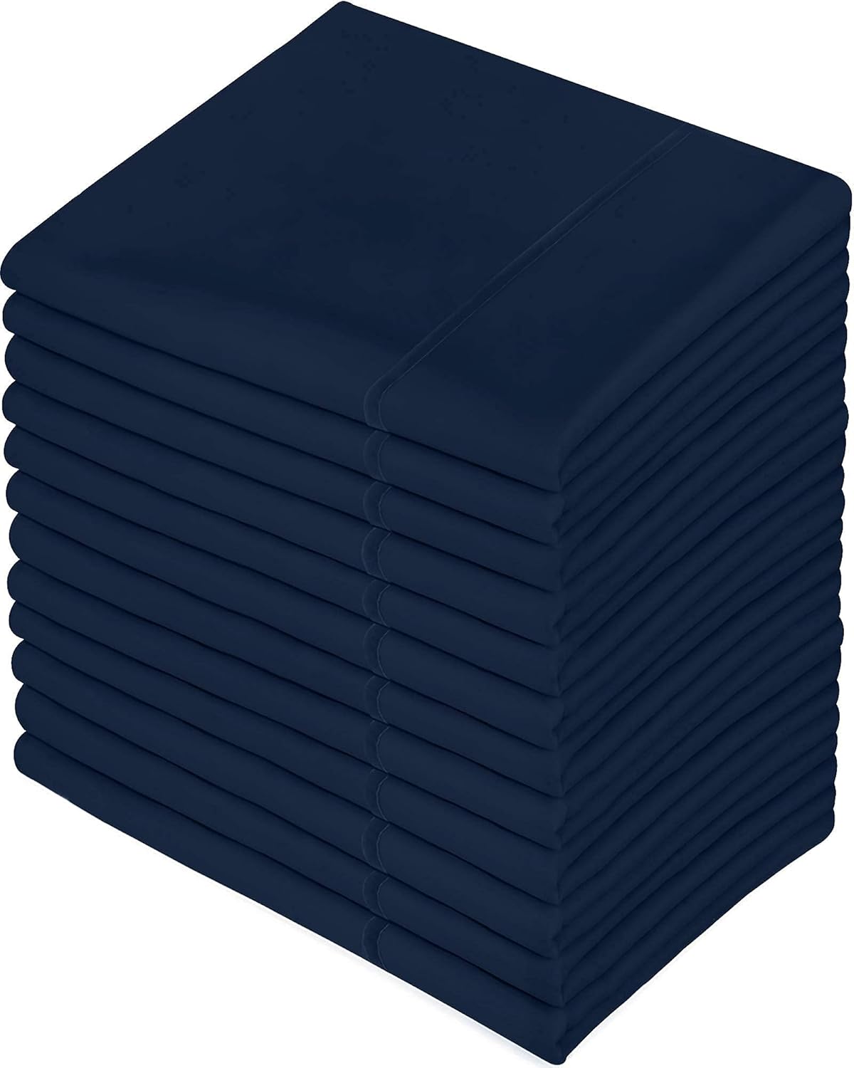 Utopia Bedding Pillowcases 12 Pack Bulk Pillowcase Set Soft