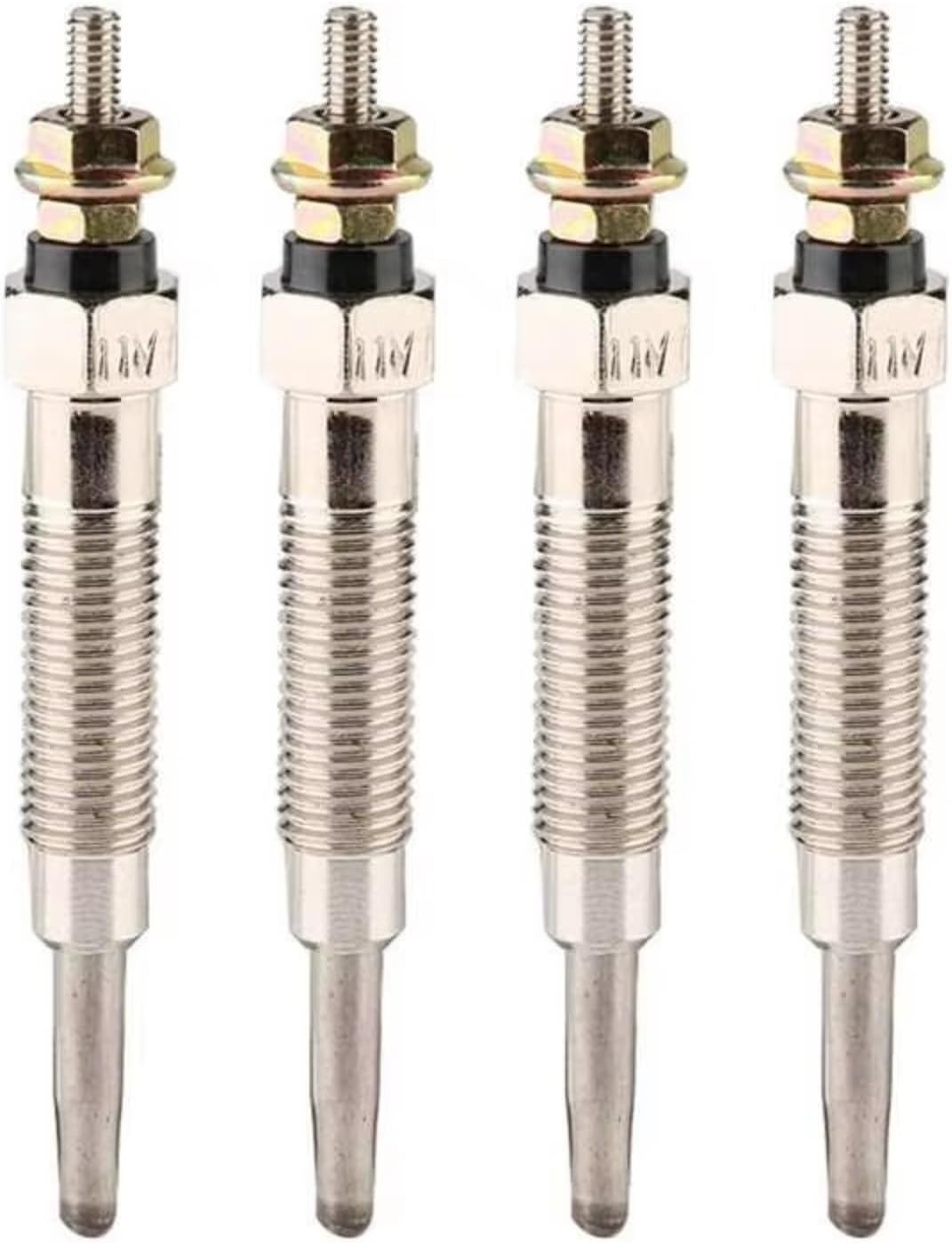 diesel heater glow plug Compatible With Mitsubishi For Pajero For Shogun MK II 1982-1999 2.8 TD 4M40-T 4pcs Auxiliary Heater Glow Plugs Replacement Part