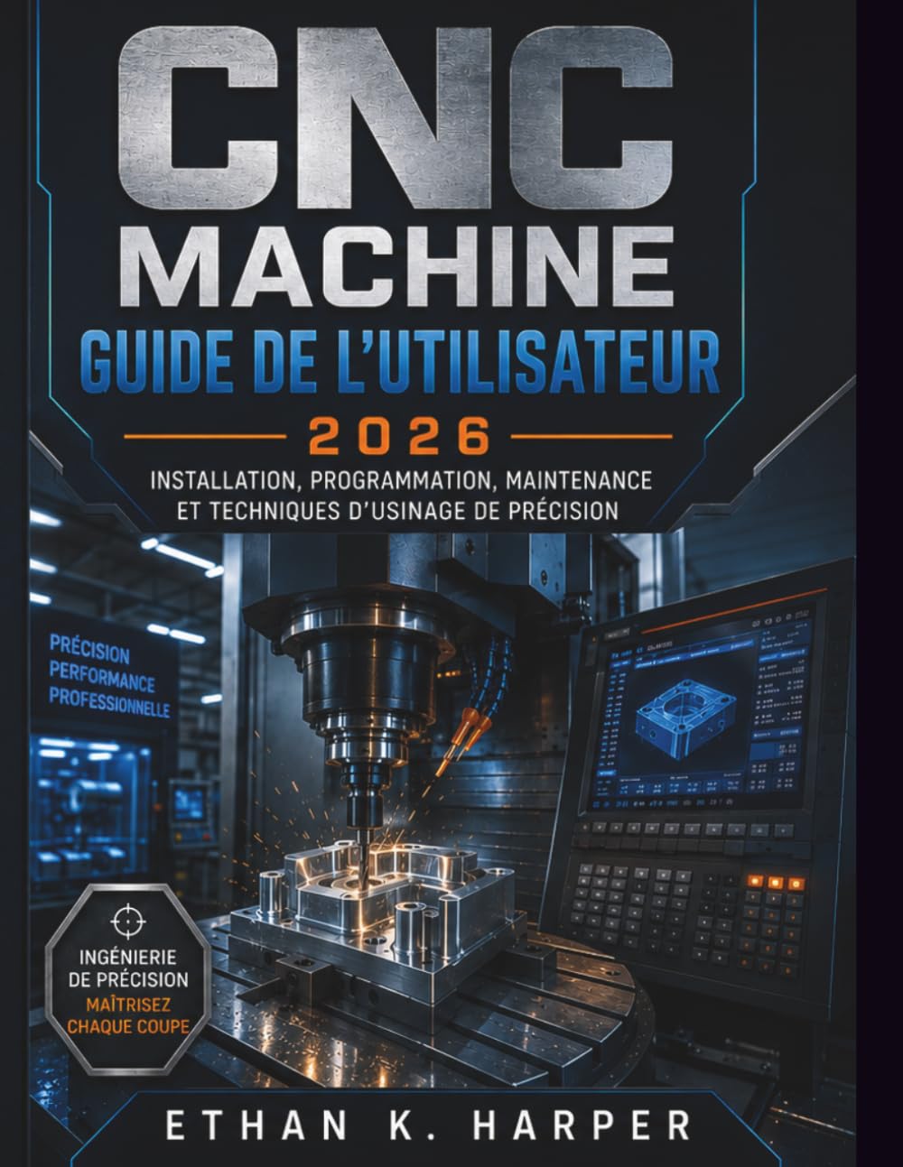 Guide de l'utilisateur des machines CNC 2026: Installation, fonctionnement, programmation, maintenance et techniques d'usinage avancées