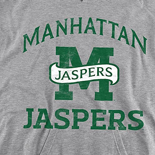 Manhattan College Official Manhattan Jaspers Logo Youth Kids Boy/Girls Pull-Over Hoodie Sweatshirt2