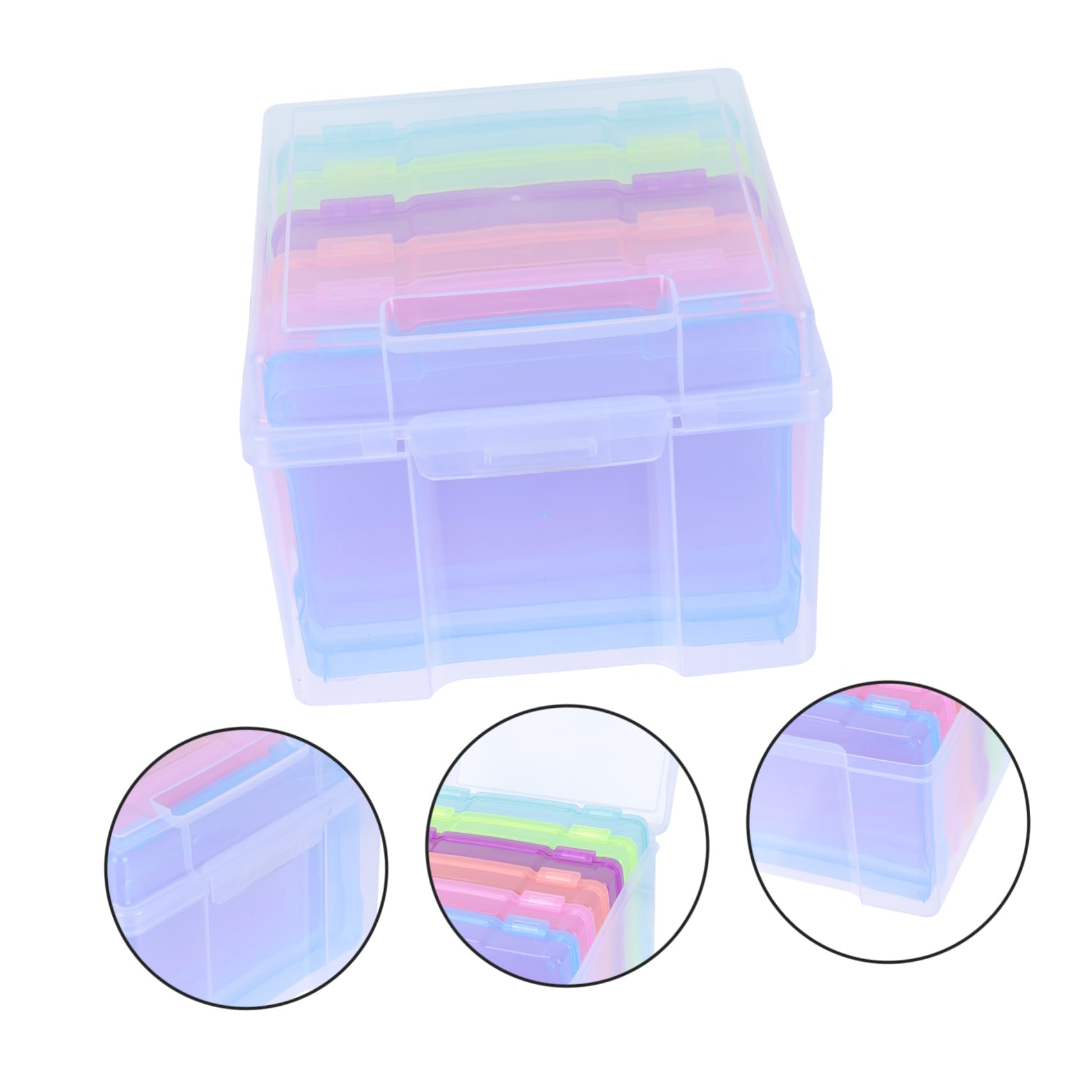 1juego Organizador Multifuncional De Caja De Almacenamiento para y Contenedor Práctico y para Organizar Recuerdos