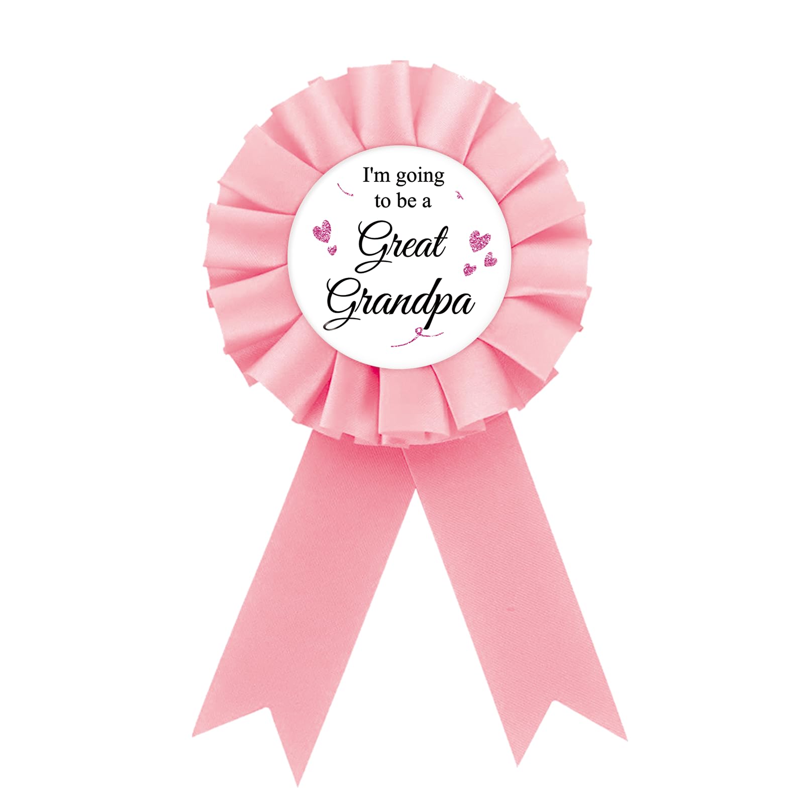 Western Big Sister Tinplate Badge Pin – Cowgirl Birthday Girl Button & Rosette Ribbon 4 thumbnail image