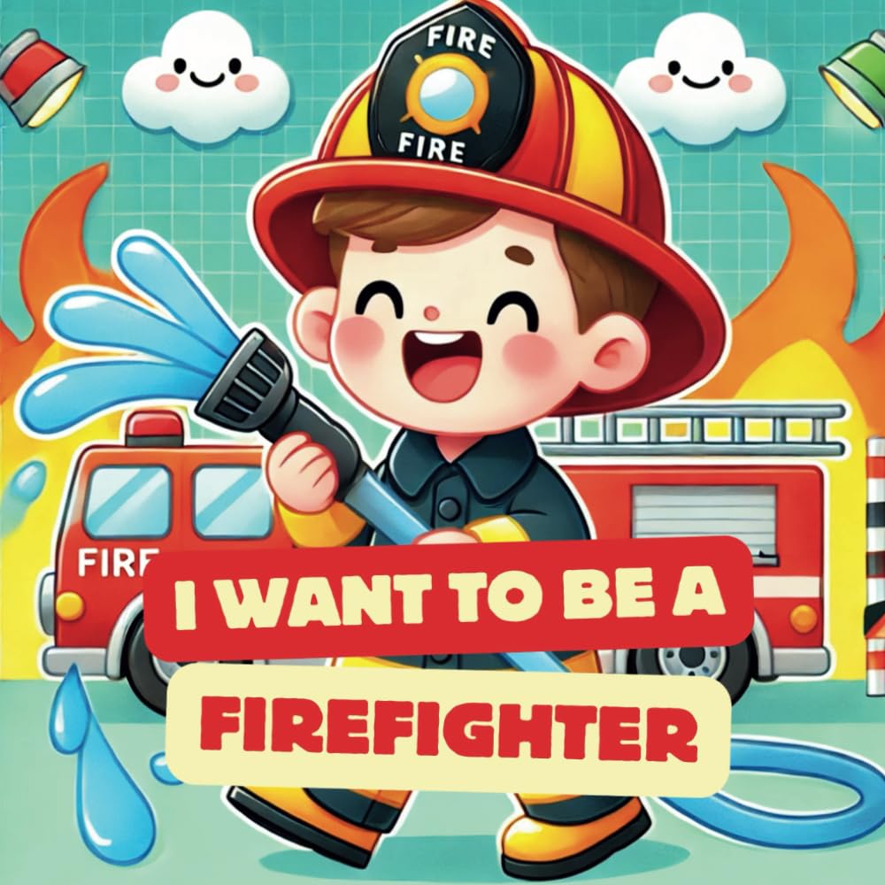 I want to be a firefighter: Book for Kids Who Dream of Helping Others