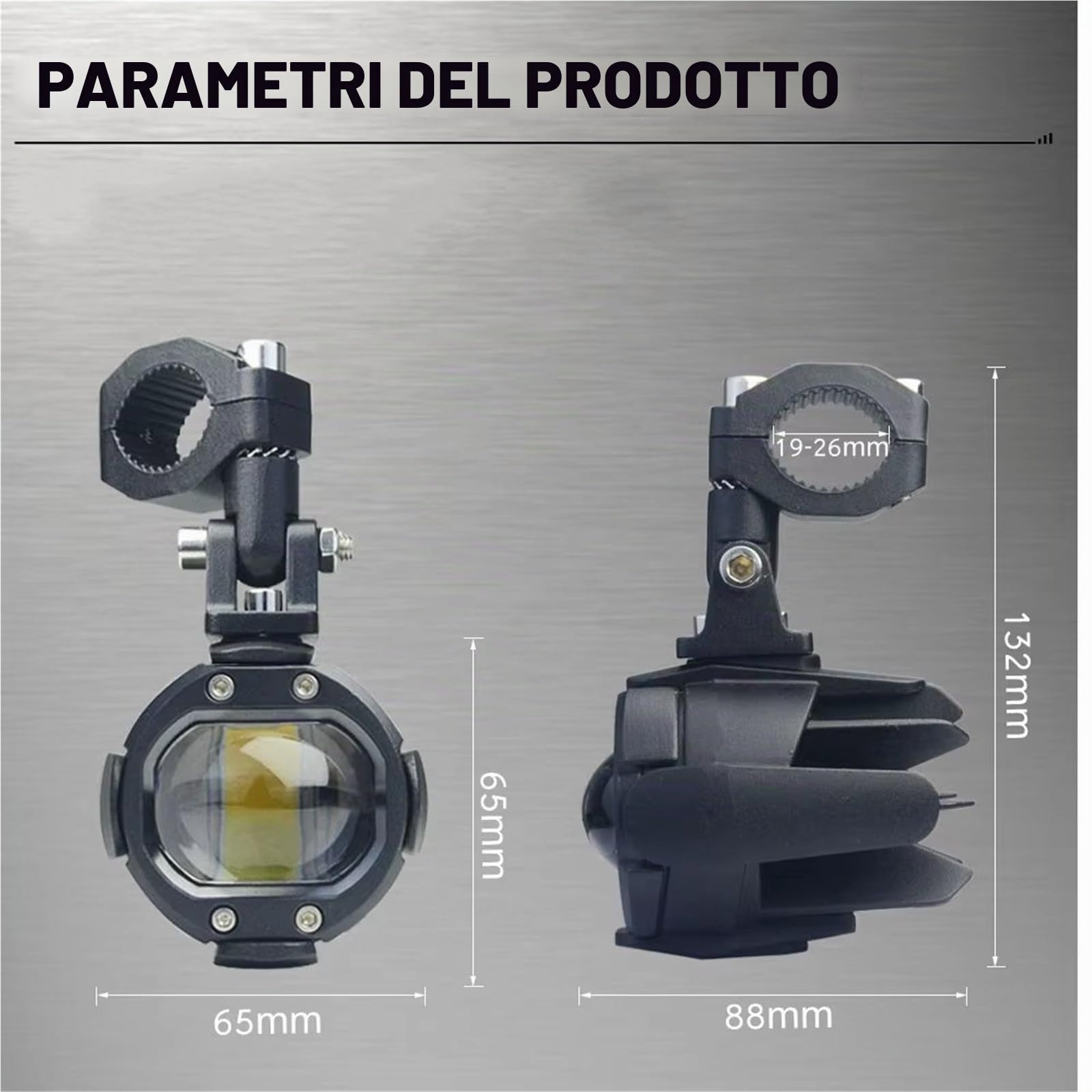 Fari Anteriori LED Per Moto Faretti Fendinebbia Per Benelli TRK502 X TRK 502X 2021 TRK 502(Light and wire)