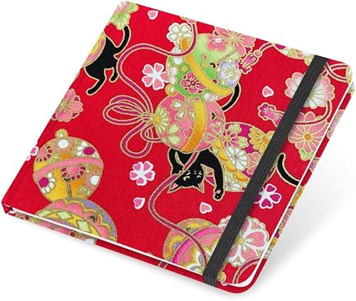 Miniatura 49 de Mifuner Square 5x5 Bleedproof Marker Paper Pad, 110 gsm Alcohol Ink Bristol Paper Sketchbook, Handmade Journal Hardbound 88 Sheets (176 Pages)