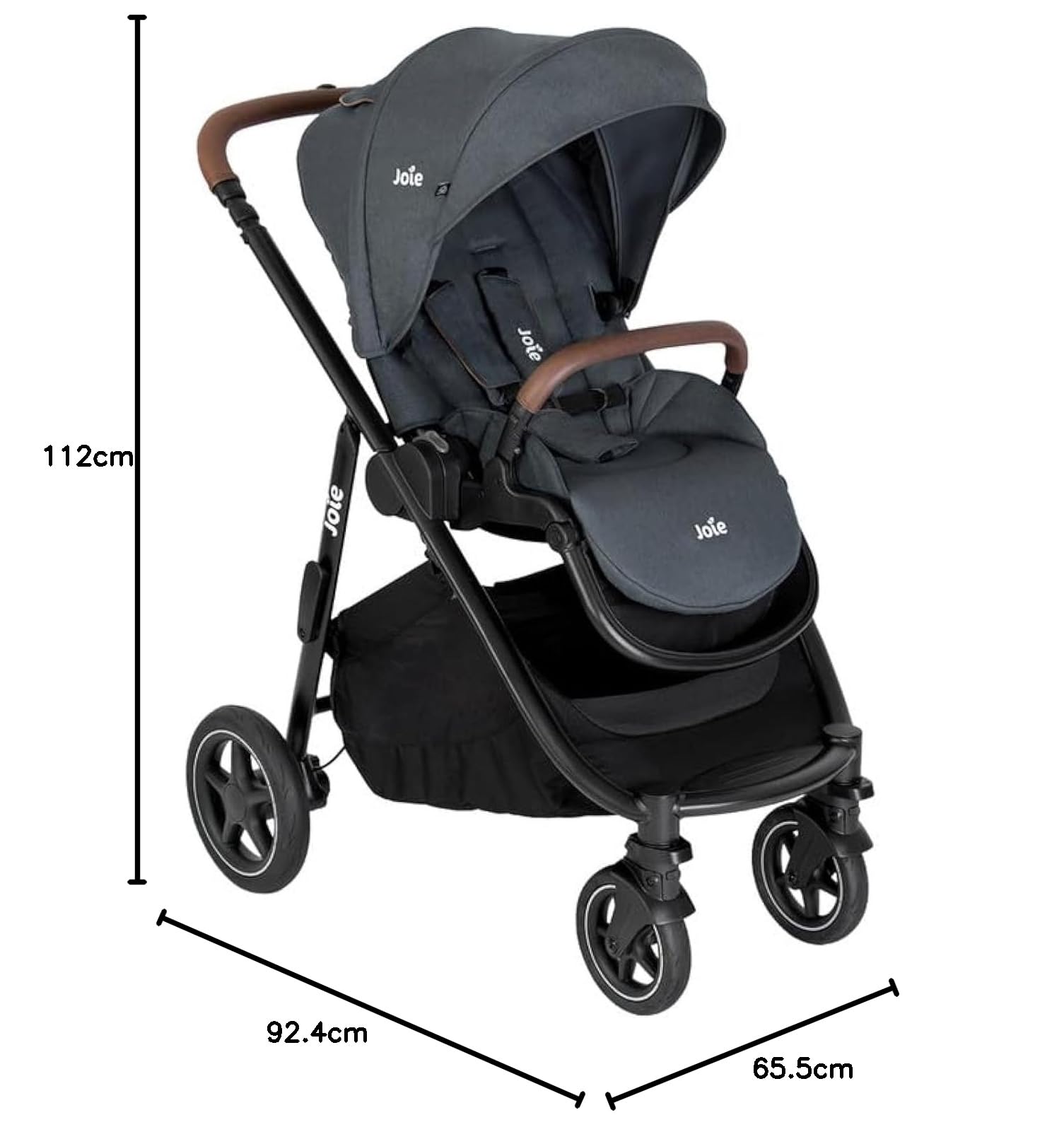 Versatrax 4-in-1 Kinderwagen für Babys, multifunktionaler Kinderwagen mit wendbarem Sitz und 5-Punkt-Gurt, für Neugeborene bis 22 kg, Kinderwagen mit Sonnendach UPF50+, Liegefunktion und
