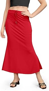 Lycra Saree Shapewear, Long Skirt for Women for Beach, Night Out, Regular, Office, Party