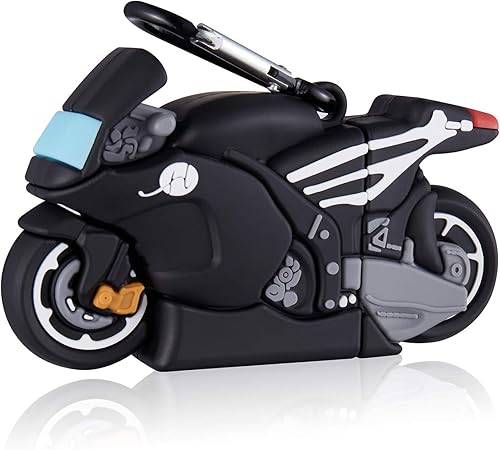 Miniatura 1 de Jowhep Funda para AirPod 21 con diseño de dibujos animados, bonita funda de silicona con llavero a la moda, divertida a prueba de golpes, suave piel