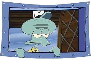 Adorable SpongeBob Tapestry: A Delightful Wall Art for Your Quirky Sanctuary