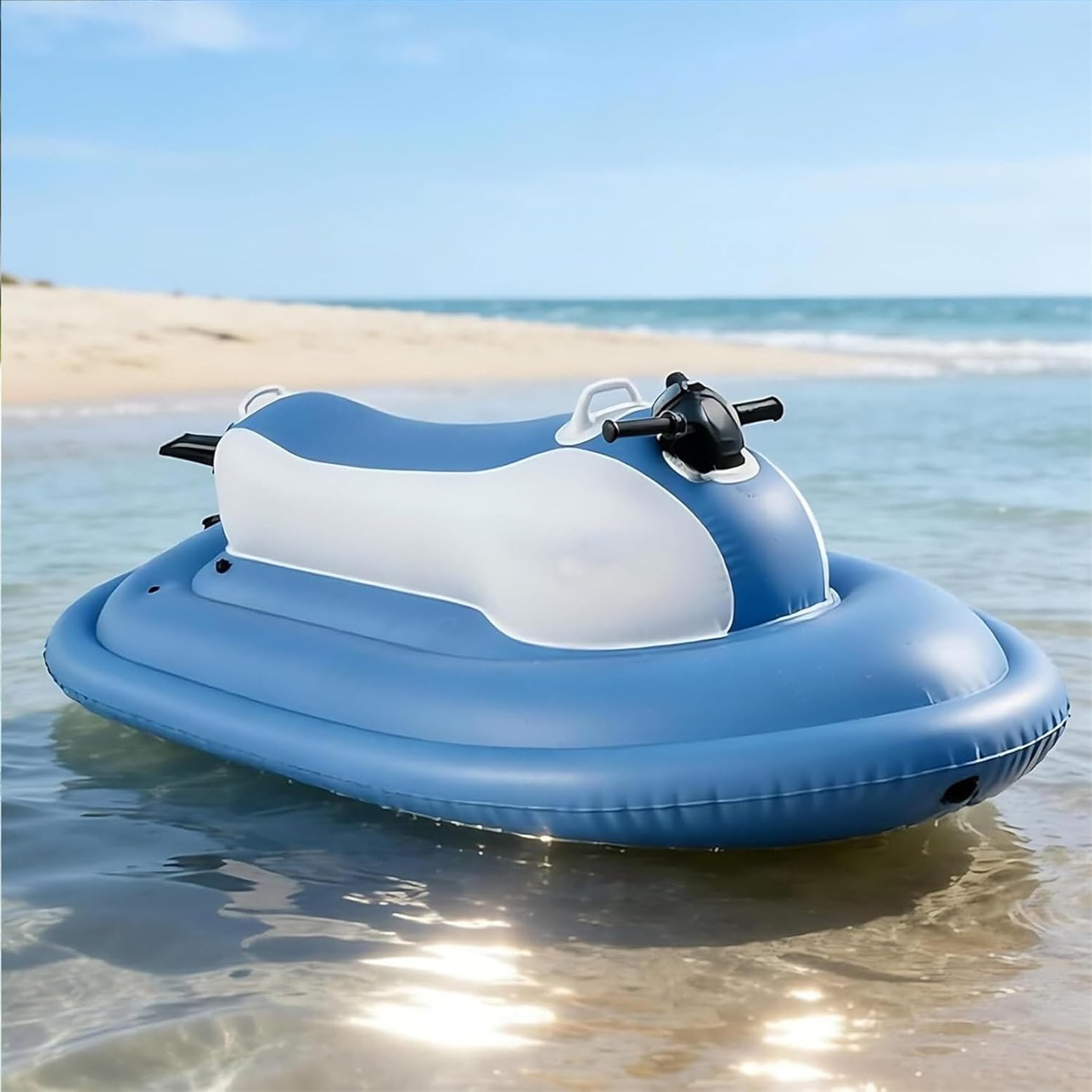 Nadmuchiwany Skuter Wodny Dla Dorosłych I Dzieci, Kompletny Zestaw Akcesoriów Do 2-Osobowej Nadmuchiwanej łodzi, Letnia Nadmuchiwana Zabawka Wodna Do Sportów Wodnych Summer Outdoor Lake Sea