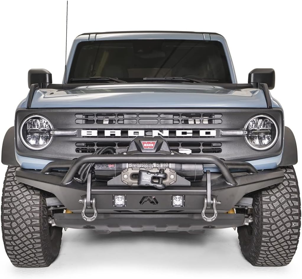 Fab Fours Inc. FB21-B5252-1 Front Replacement Bumper fits Ford Bronco