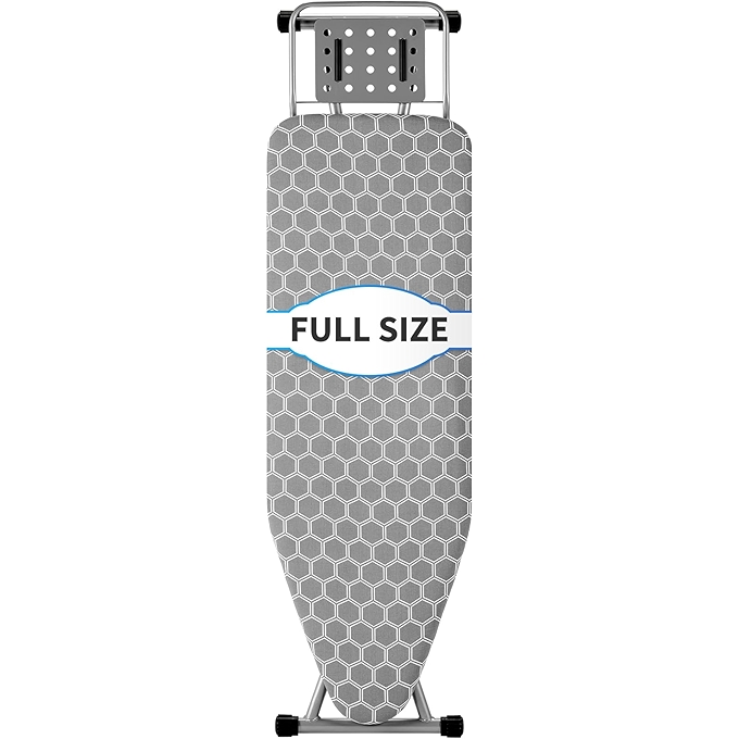 可折叠加热耐受熨衣板 (银灰色)