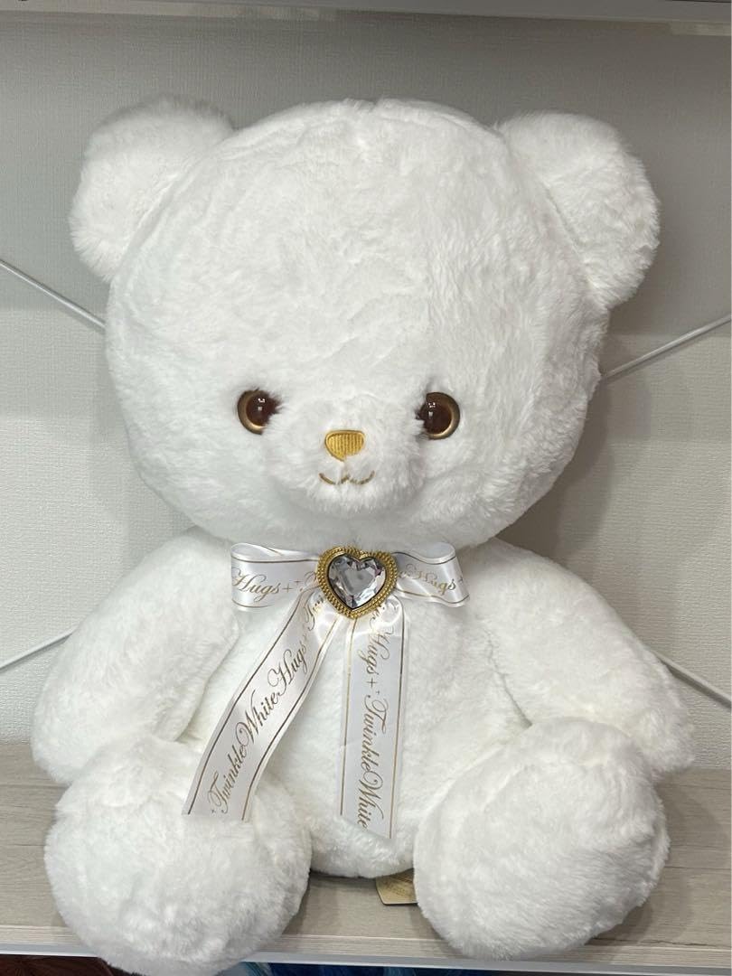 BR 白いクマ ぬいぐるみ バニラクリームテディベア DITZ｜クリスマス雑貨の通販