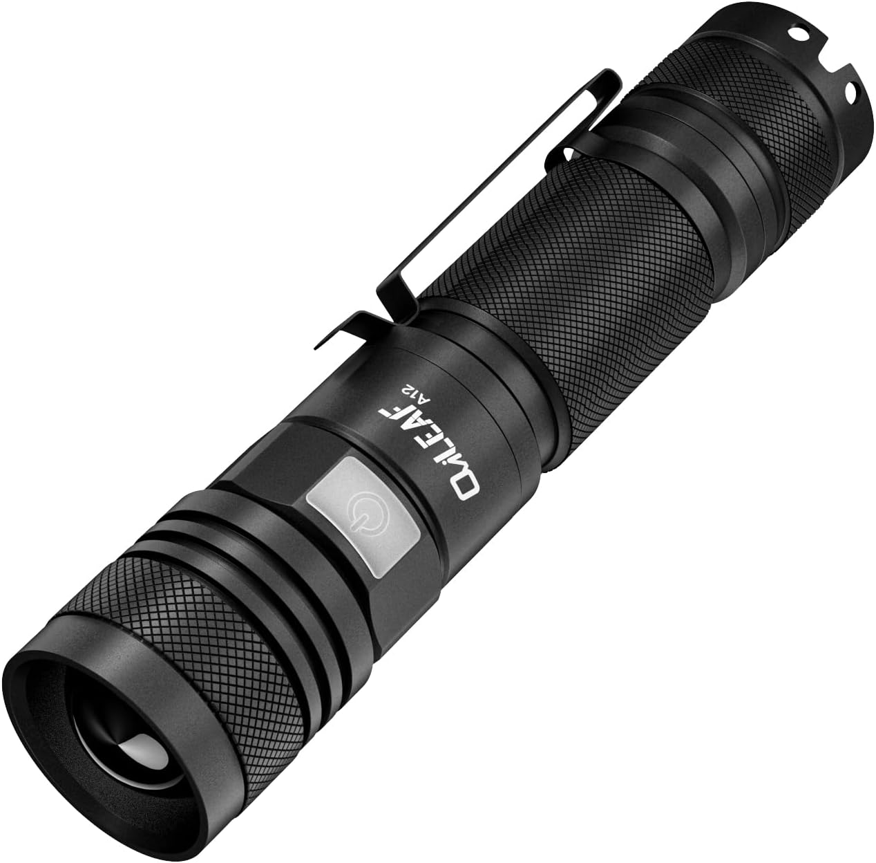 LED Torch Rechargeable - Super Bright 1000 Lumens, 5 Modes, Adjustable Focus, Water Resistant - Pocket Flashlight for Camping, Hiking, Dog Walking, Tactical & Emergencies