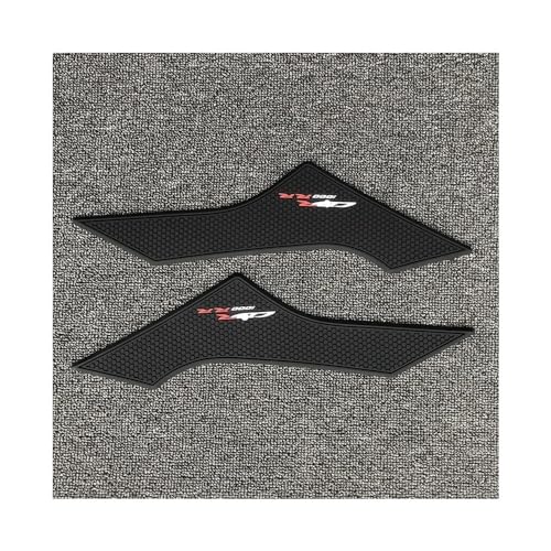 Stickers réservoir grip genou CBR1000RR R protection anti-rayures noire
