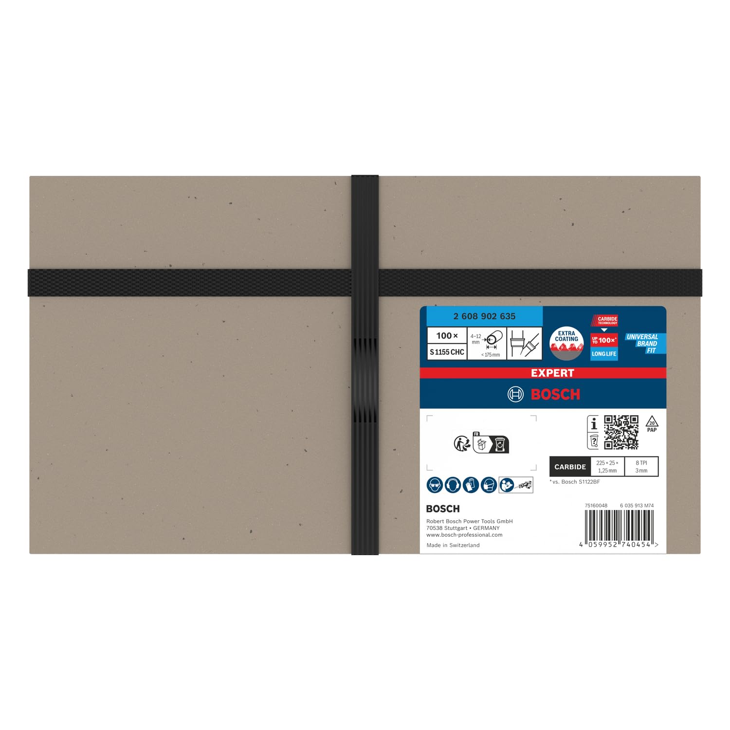Bosch Lame EXPERT Thick Tough Metal S1155CHC