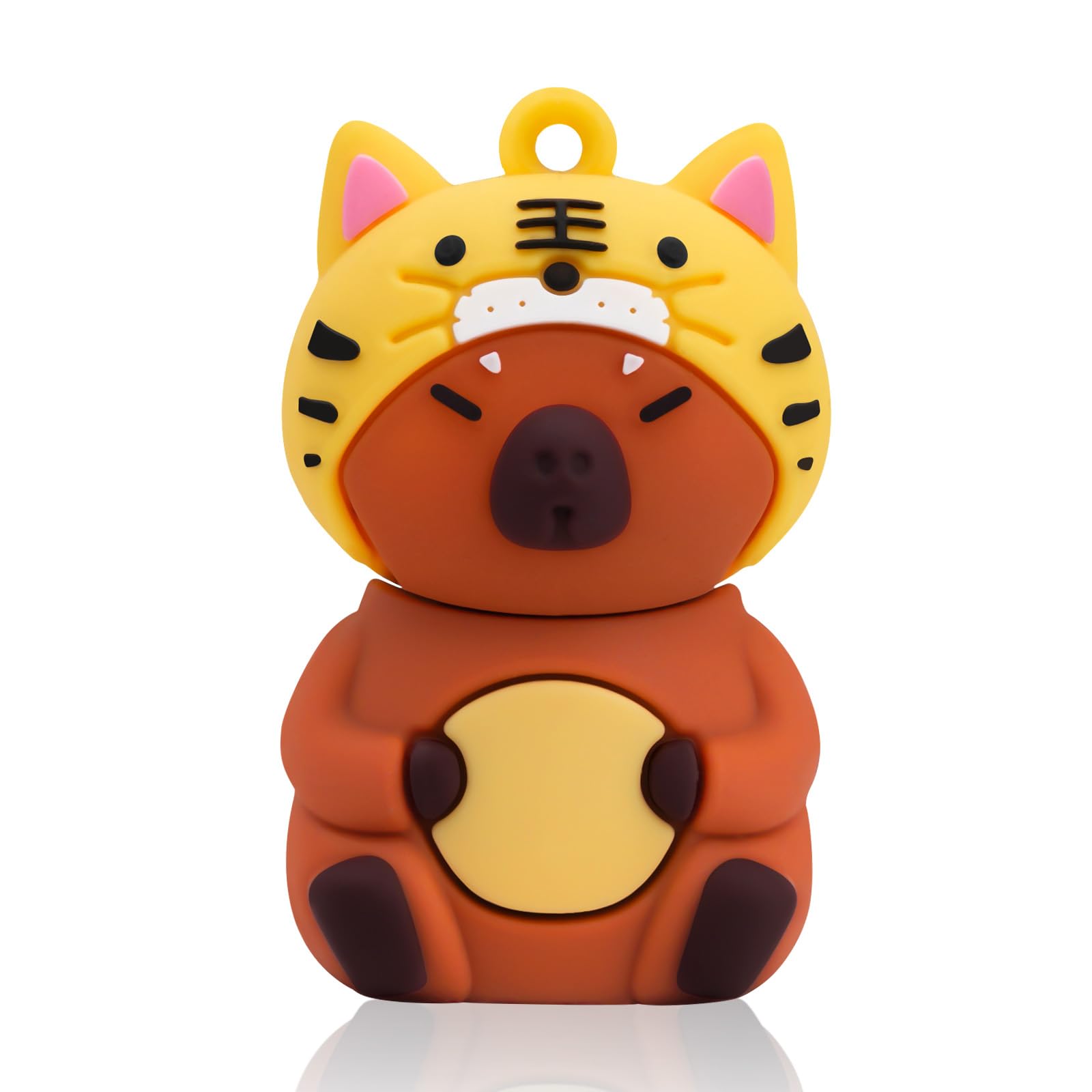 LEIZHAN 8GB USB Flash Drive 2.0 Silicone Cute Little Animals Novelty Memory Stick Children Gift External Pendrives Fox Bee Owl Penguin — view 9