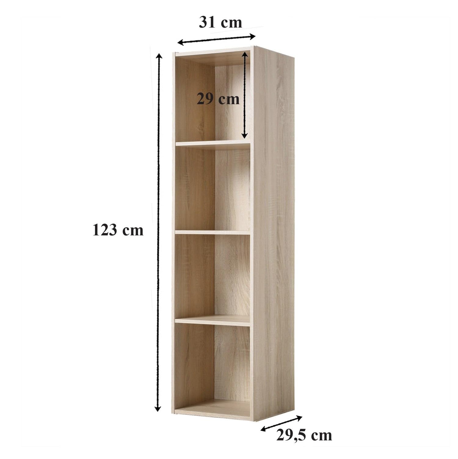 Calicosy Mobile 4 Scomparti - L31 x H122 cm